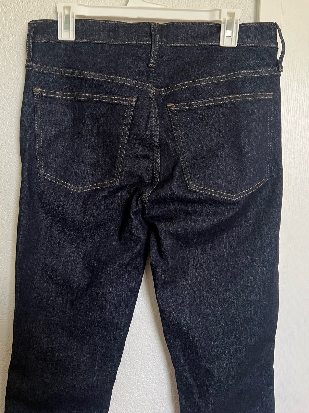 J. Crew Tall Mid-Rise Vintage Slim Straight Jean in Dark Wash, Size 30T - Picture 7 of 8
